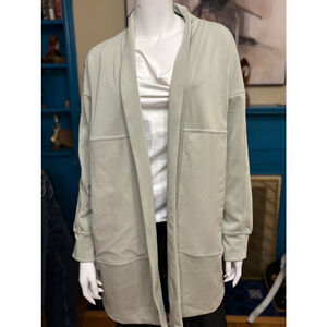 Women's FLX Green Cardigan Size S
